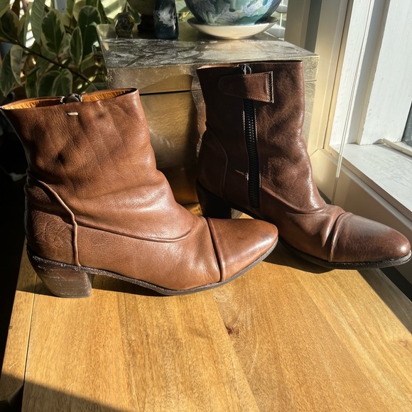 John Fluevog Passage Preet Ankle Boot - Brown - Size 10 - Picture 3 of 12